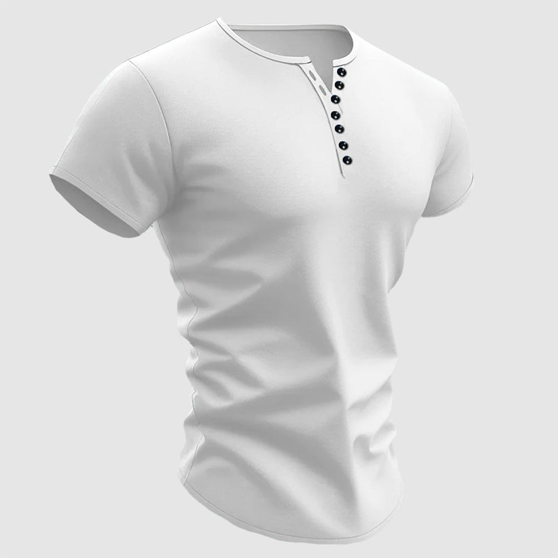 Camisa ajustada elegante hombre