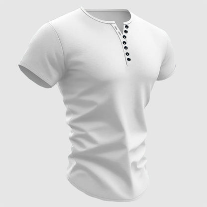 Camisa ajustada elegante hombre