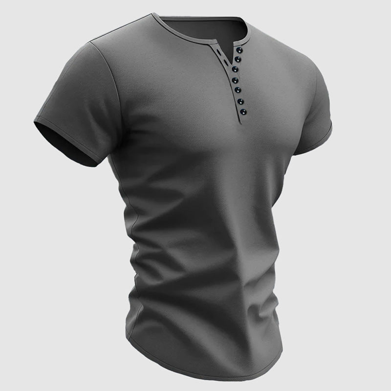 Camisa ajustada elegante hombre