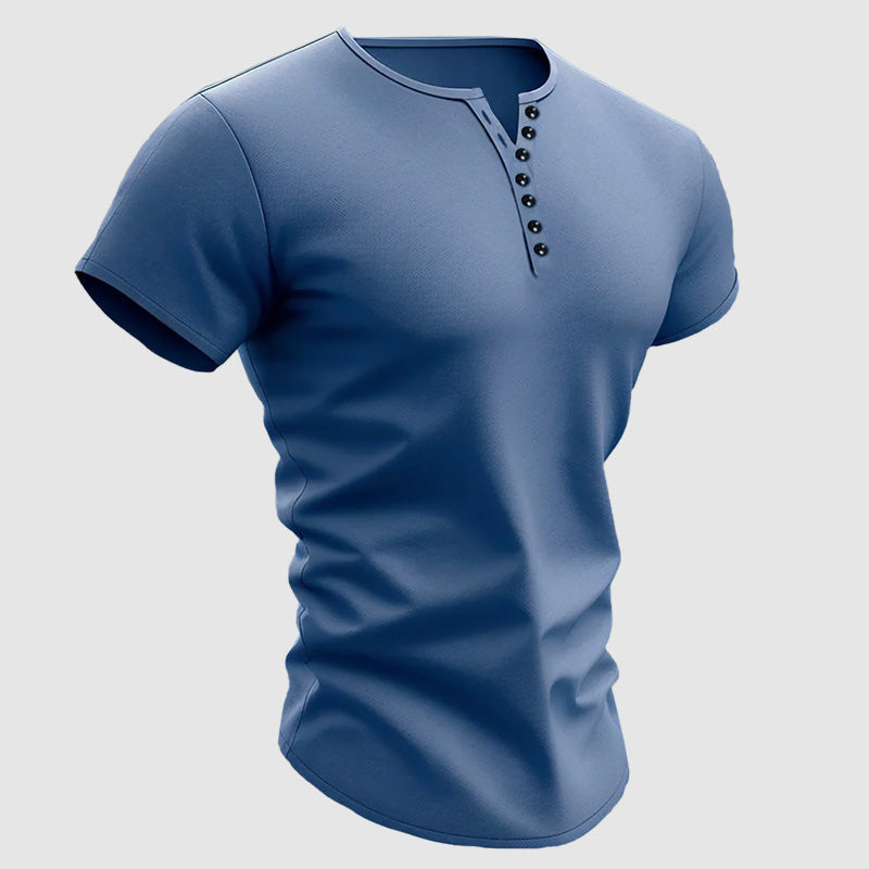 Camisa ajustada elegante hombre