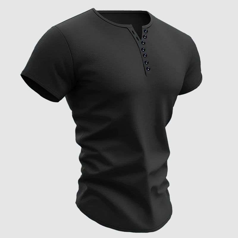 Camisa ajustada elegante hombre