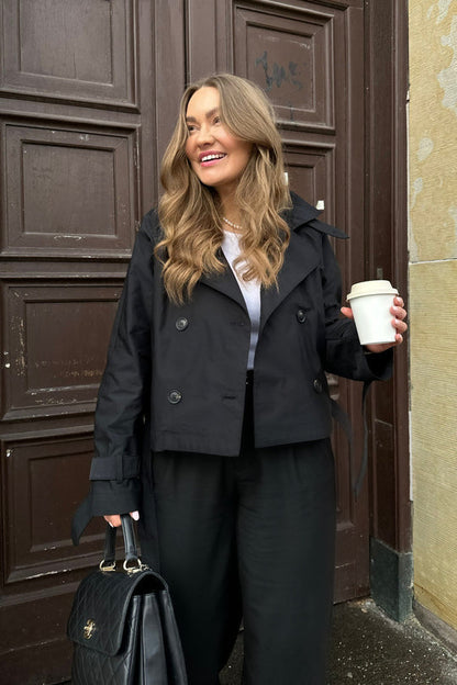 Abrigo Trench Clásico Mujer