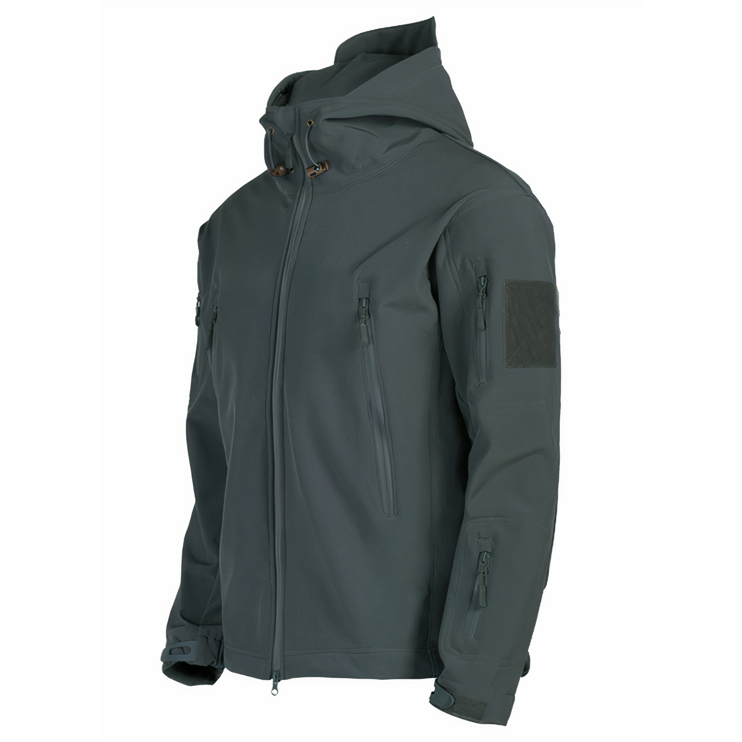 Chaqueta Militar Impermeable con Capucha Resistente