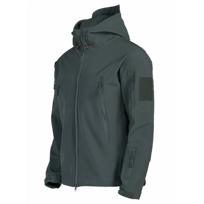 Chaqueta Militar Impermeable con Capucha Resistente