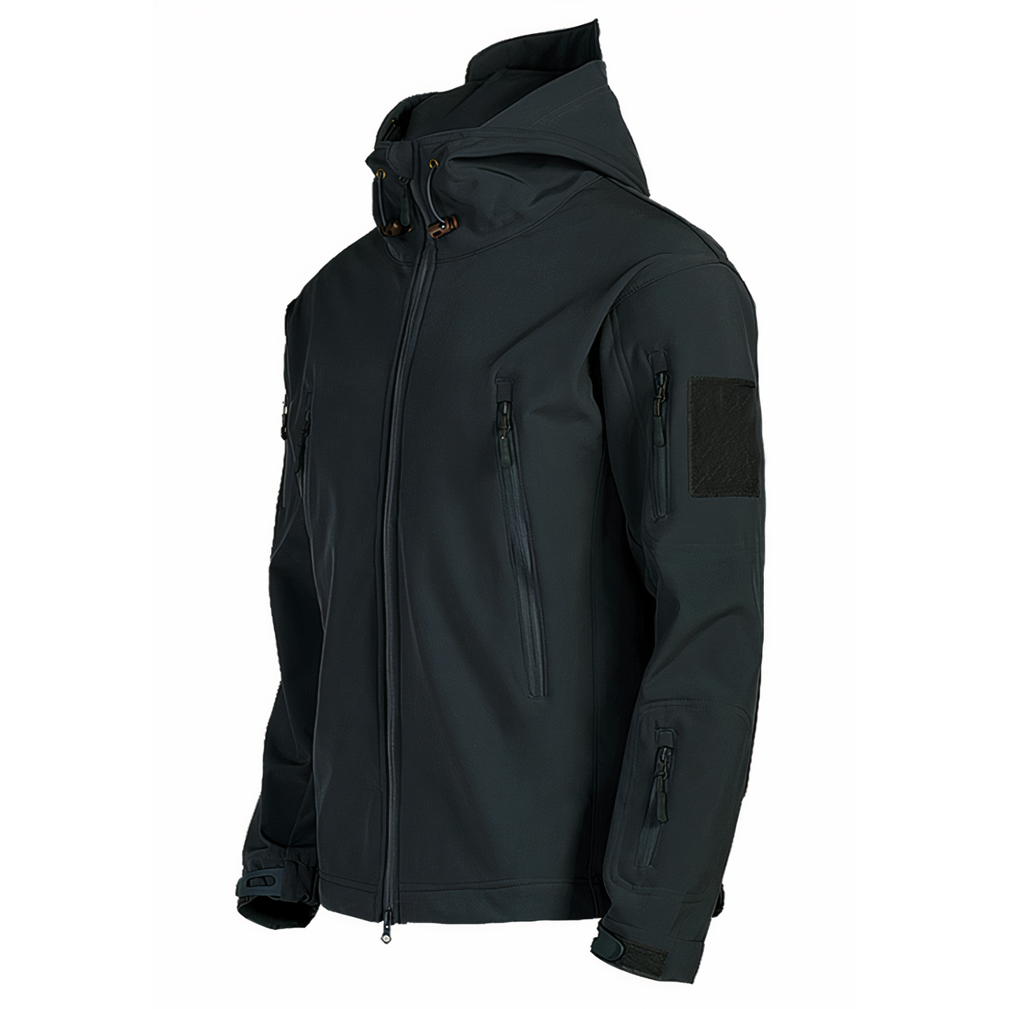 Chaqueta Militar Impermeable con Capucha Resistente