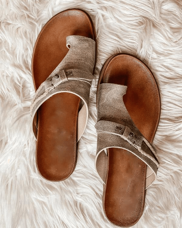 Chanclas cómodas mujer con tira regulable