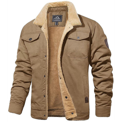 Chaqueta Invierno Sherpa Hombre Abrigada