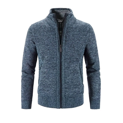 Chaleco Punto Hombre Cremallera Abrible