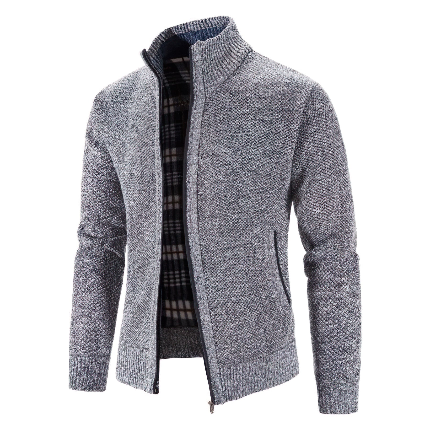 Chaleco Punto Hombre Cremallera Abrible - Vestiria