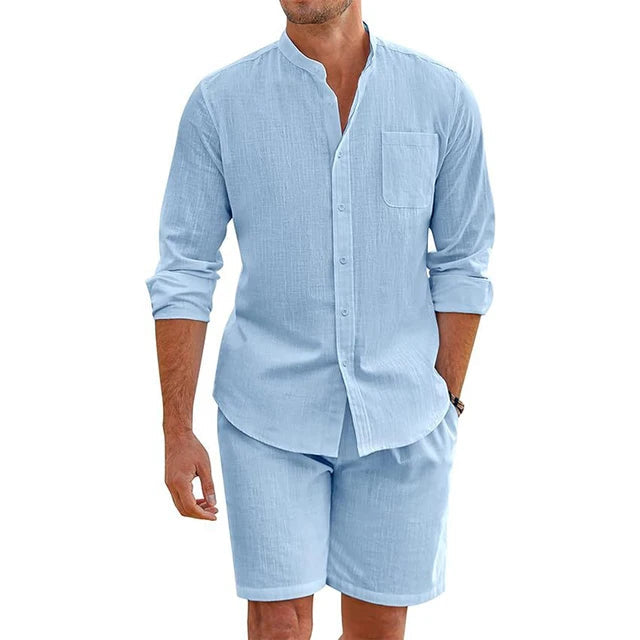 Conjunto Camisa Pantalón Corto Deportivo