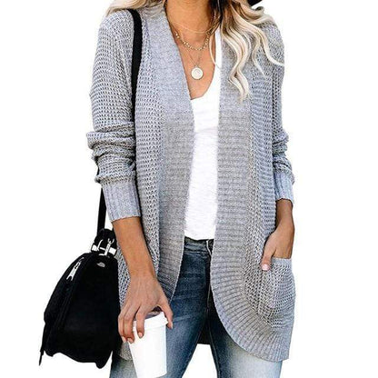 Chaqueta de punto suave mujer moderna - Vestiria