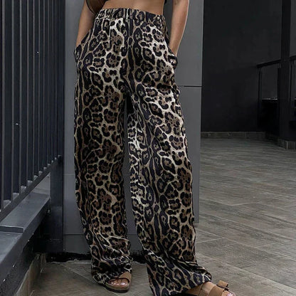 Pantalones Animal Print Moda
