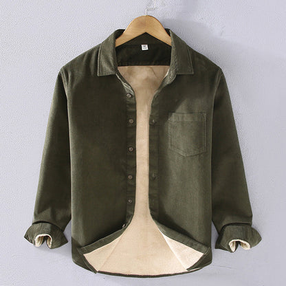 Camisa Corduroy Retro Clásica