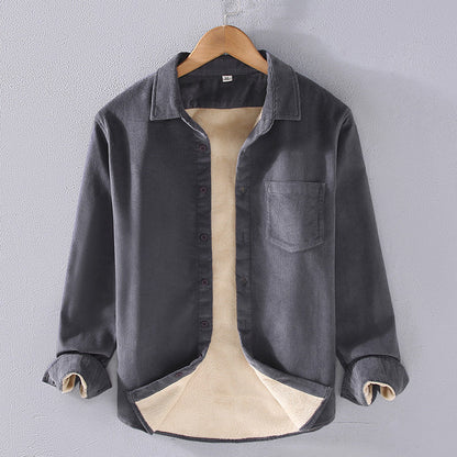 Camisa Corduroy Retro Clásica