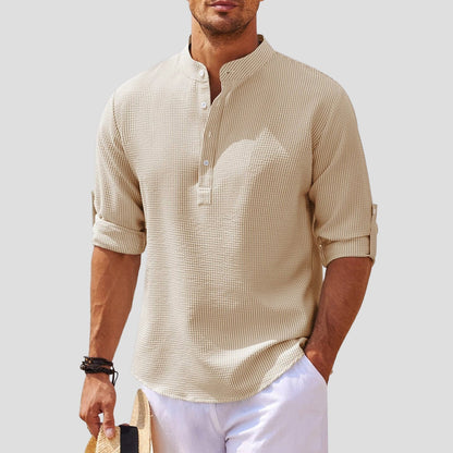 Camisa de Manga Larga Estilo Clásico