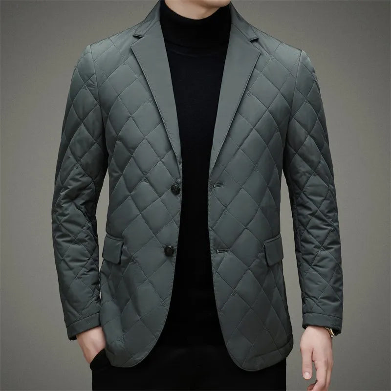 Chaqueta de plumas abrigo hombre invierno - Vestiria