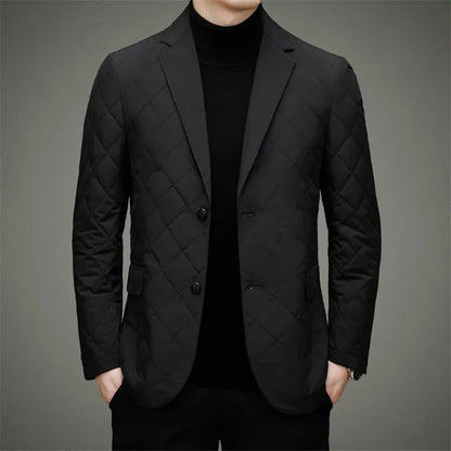 Chaqueta de plumas abrigo hombre invierno