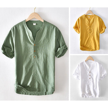 Camisa Lino Fresca y Ligera
