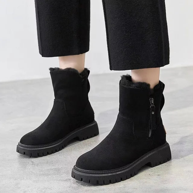 Botas Invierno Mujer Forro Peluche Calientes