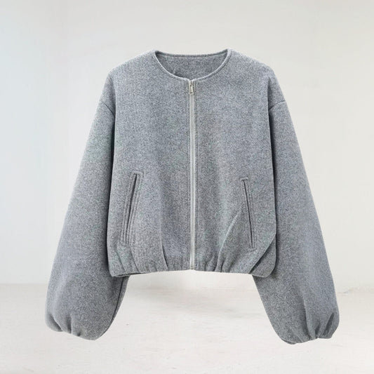 Chaqueta mujer manga acampanada elegante - Vestiria