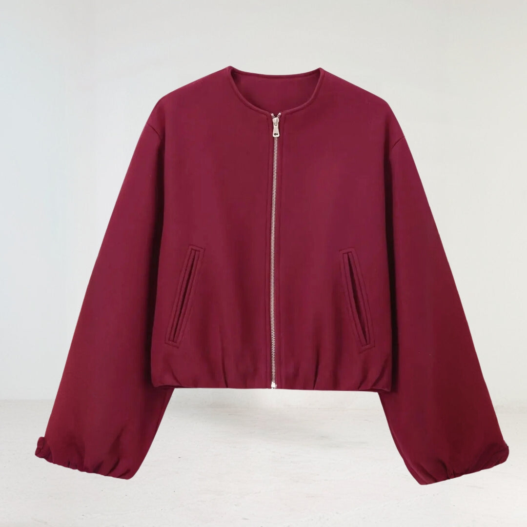 Chaqueta mujer manga acampanada elegante
