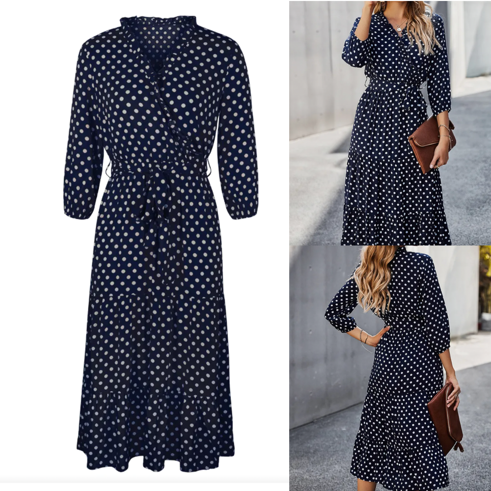 Vestido Primavera Chic Mujer