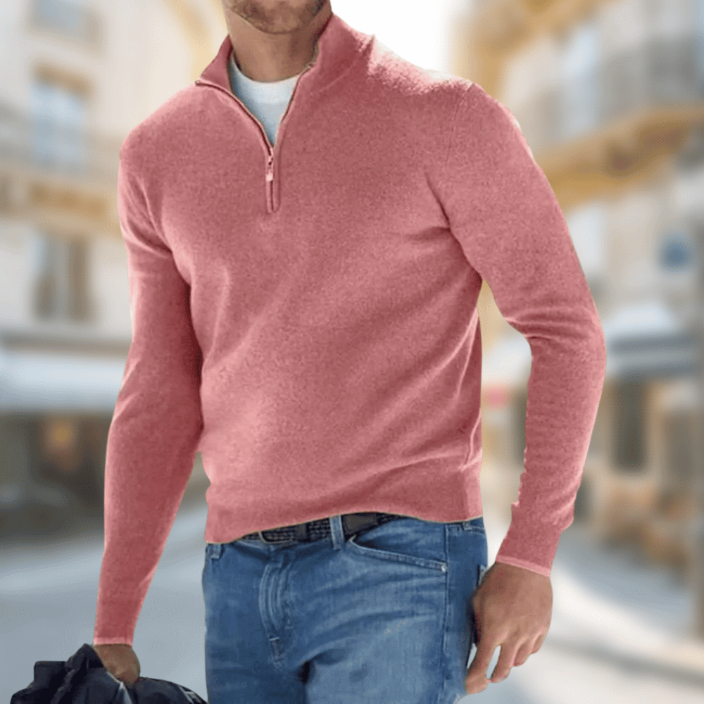 Jersey Hombre Clásico Cuello Redondo