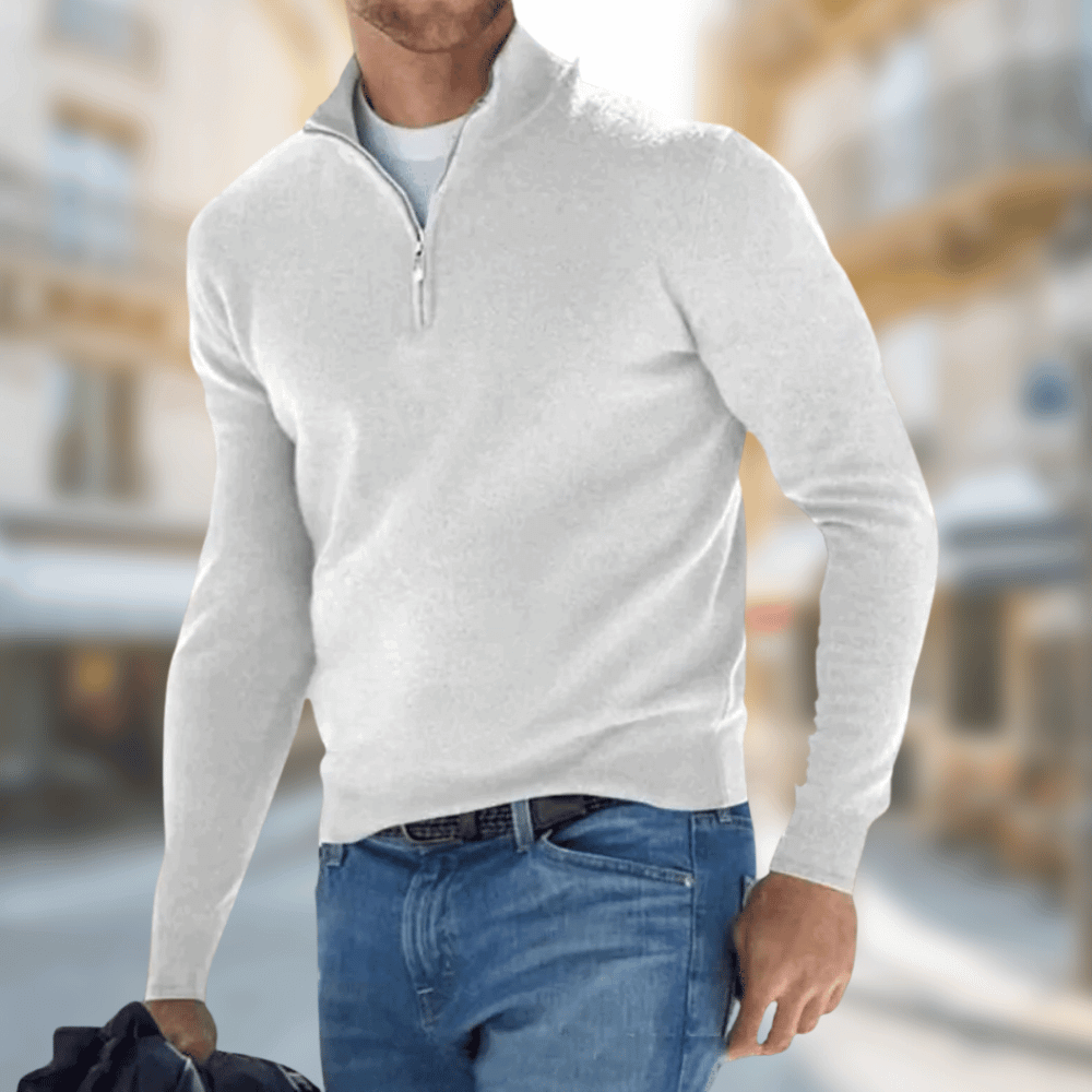 Jersey Hombre Clásico Cuello Redondo
