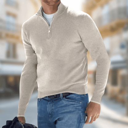 Jersey Hombre Clásico Cuello Redondo