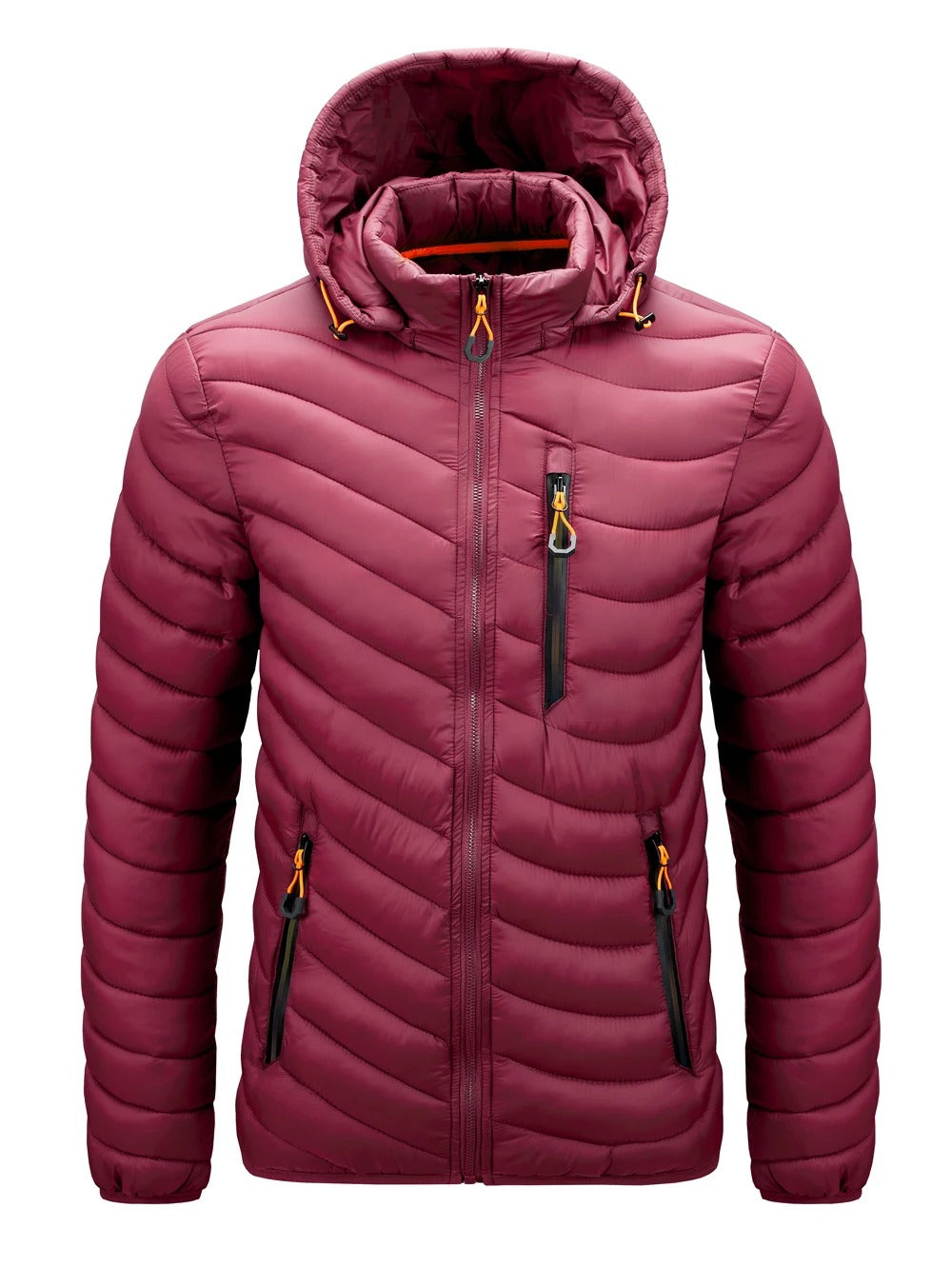Chaqueta Impermeable Hombre con Capucha
