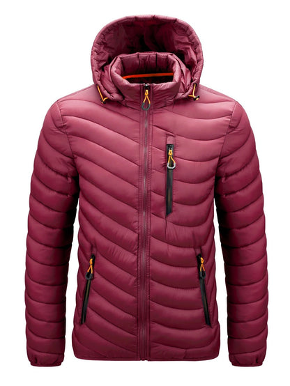 Chaqueta Impermeable Hombre con Capucha
