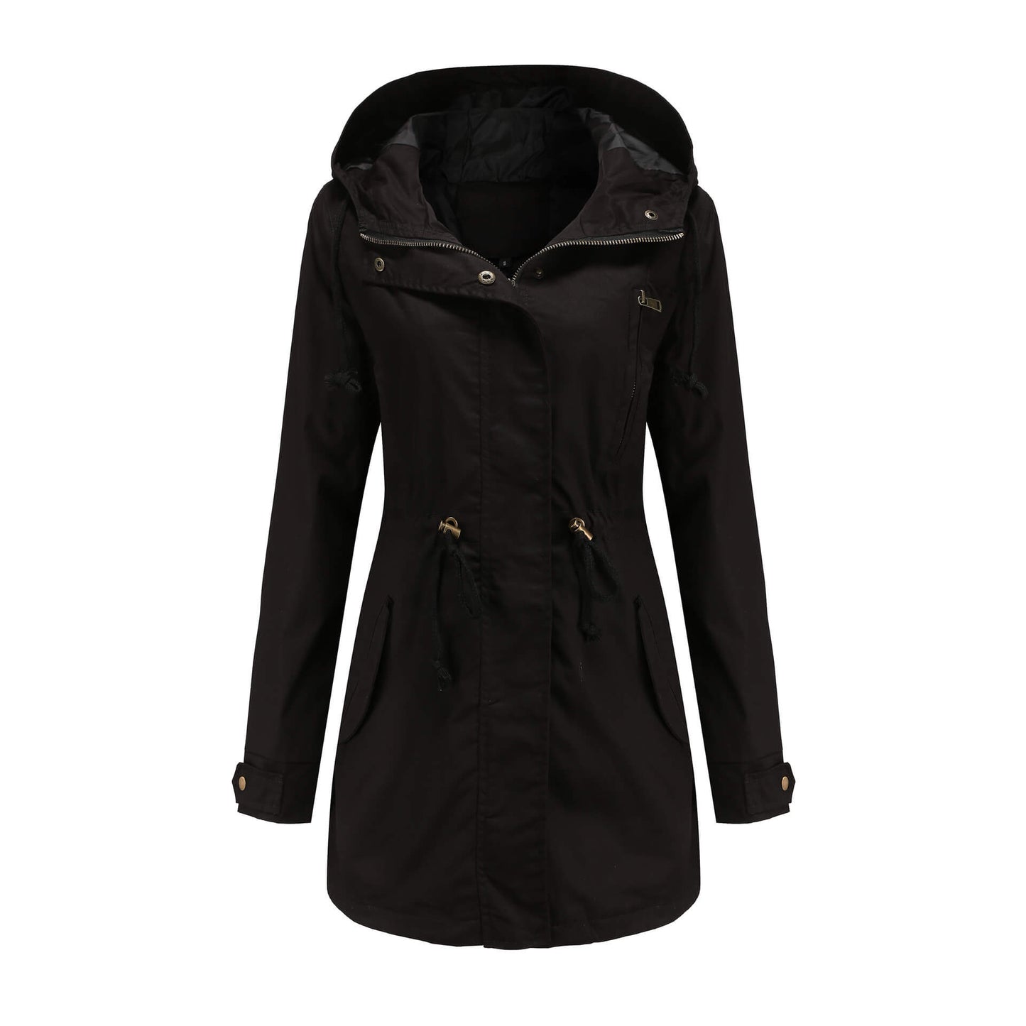 Chaqueta Parka Impermeable con Capucha