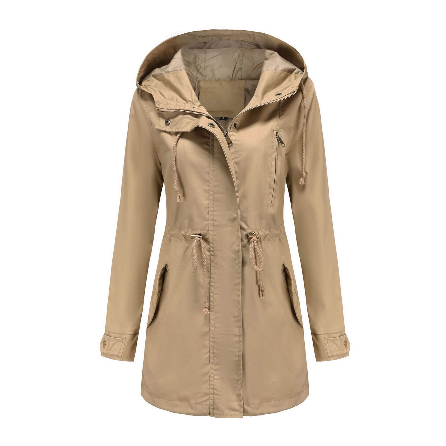 Chaqueta Parka Impermeable con Capucha