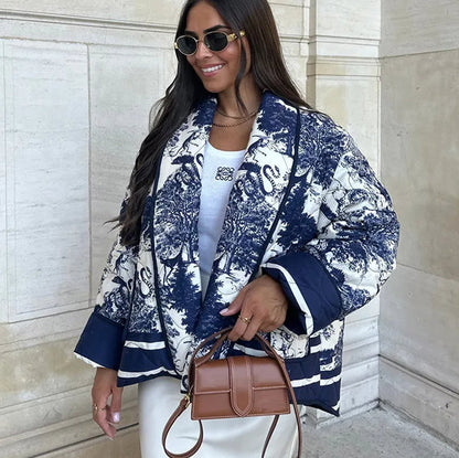Chaqueta de abrigo Bambi estampado divertido