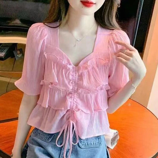 Blusa Mujer Capas Elegante Ahora - Vestiria