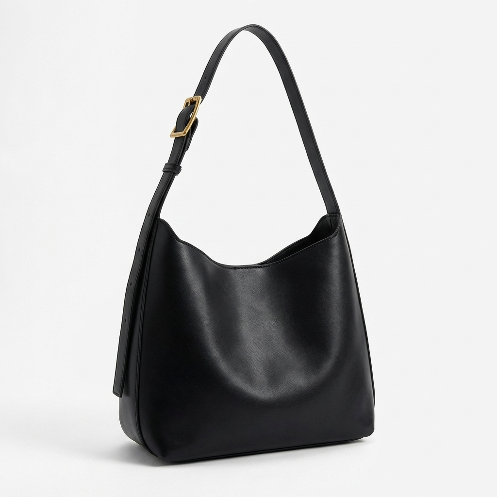 Bolso Hobo Grande de Mujer con Hebilla Moderna