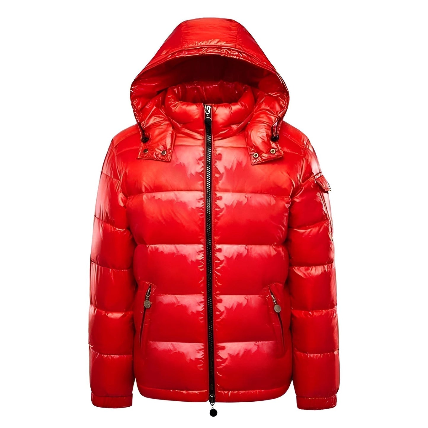 Chaqueta abrigadora de invierno con capucha para hombre