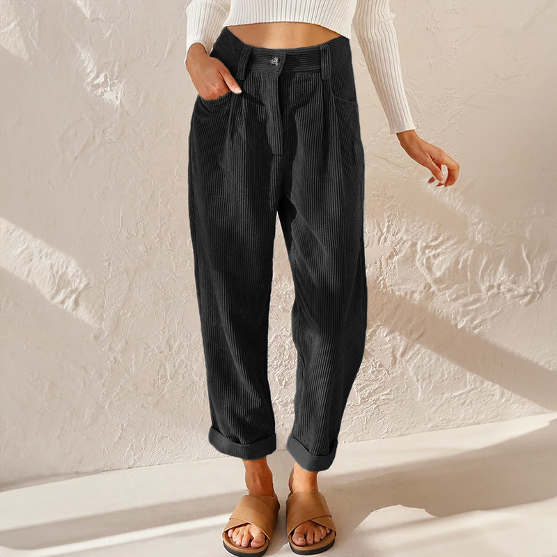 Pantalones de Pana Cómodos para Mujer