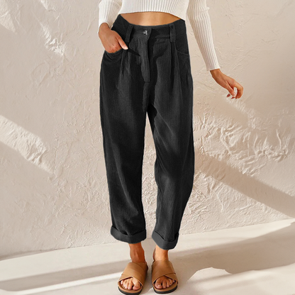 Pantalones de Pana Cómodos para Mujer