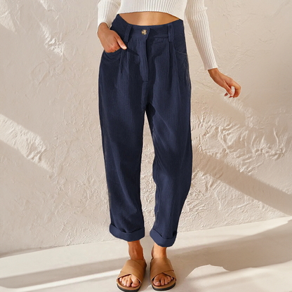Pantalones de Pana Cómodos para Mujer