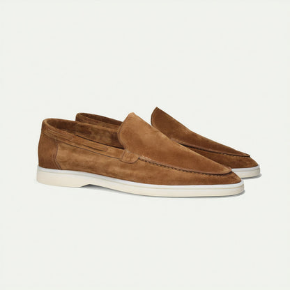 Mocasines de ante elegantes para hombre