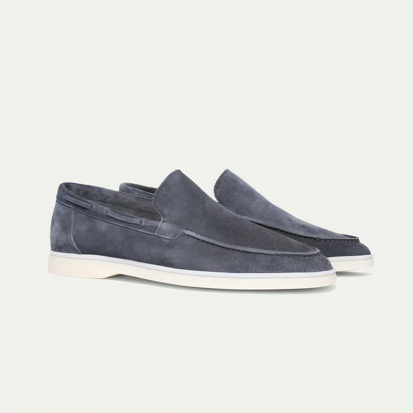 Mocasines de ante elegantes para hombre