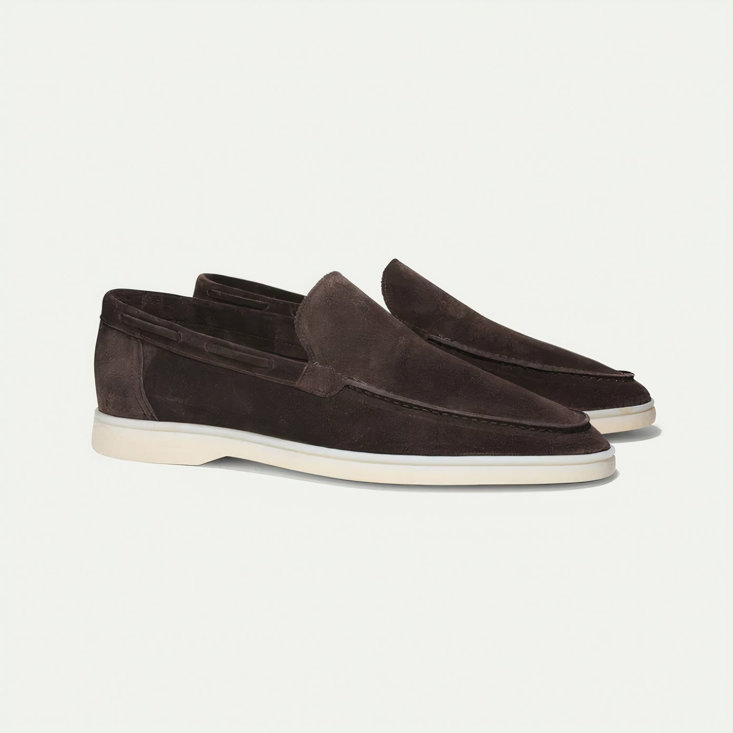 Mocasines de ante elegantes para hombre