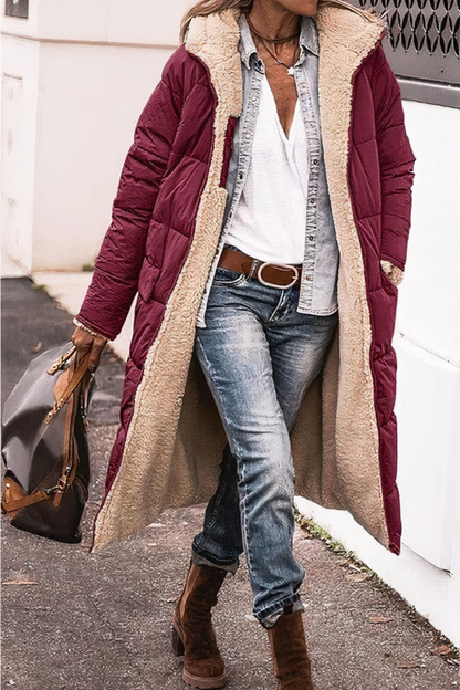 Abrigo Impermeable Reversible Moderno
