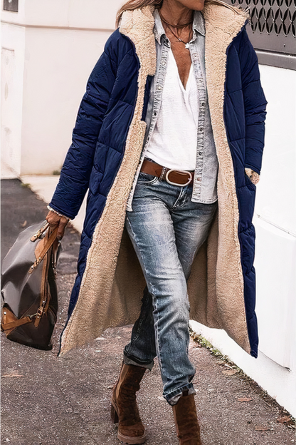 Abrigo Impermeable Reversible Moderno