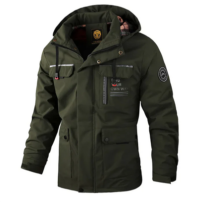 Chaqueta Impermeable Hombre Invierno Resistente