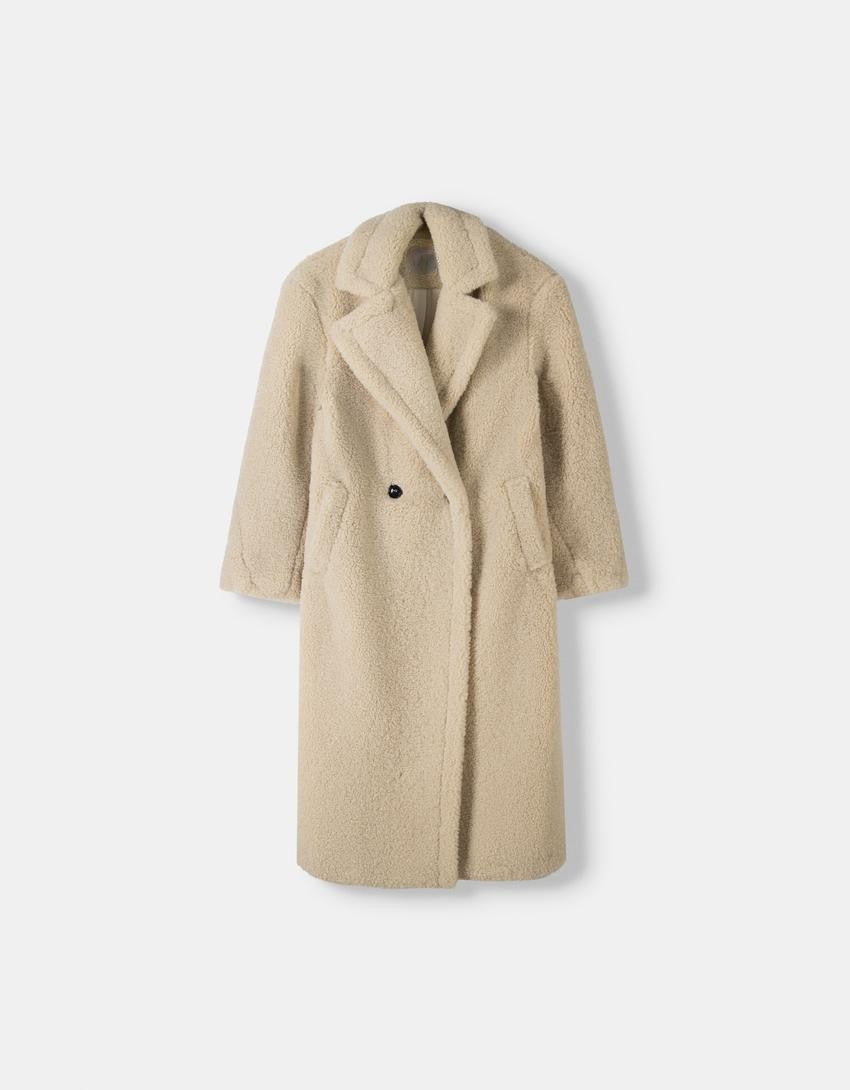 Abrigo Mujer Invierno Pelo Sintético Cálido - Vestiria