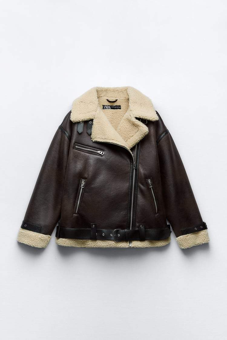 Chaqueta Mujer Sintética Clásica con Solapa - Vestiria