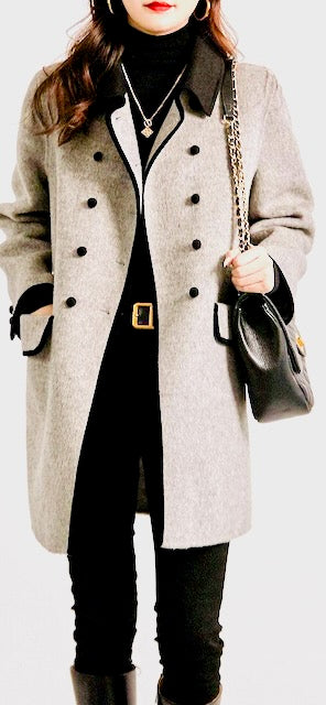 Abrigo Mujer Estiloso Invierno