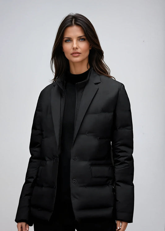 Chaquetón de mujer abrigado y sofisticado - Vestiria